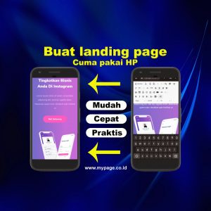 Cara bikin landing page pakai hp